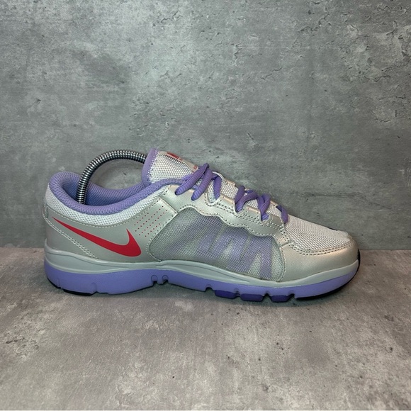 Nike Training Flex TR 2 Running Shoes Womens sz 7 - grey/purple - Picture 3 of 6